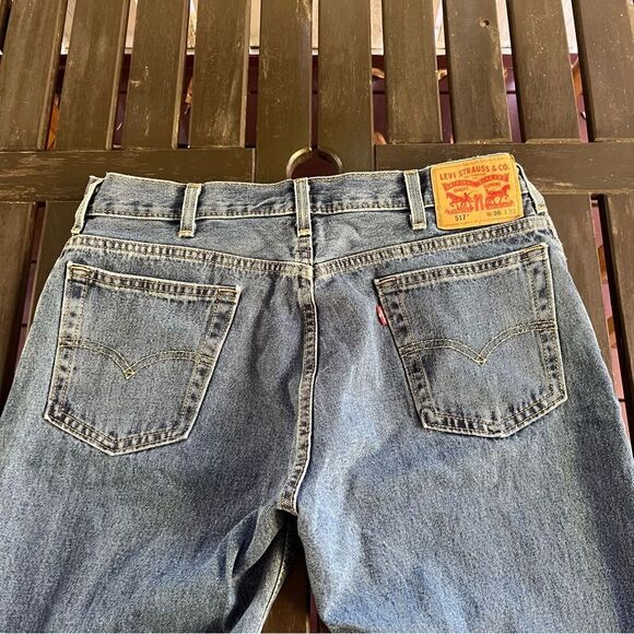 Levi’s 517 Cowboy Bootcut Jeans (36 x 32) - Picture 3 of 7